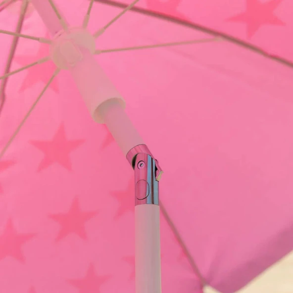 Flamingueo Cyndi Plaj Şemsiyesi Pembe - 4