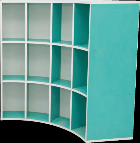 ÇİFT TARFLI S KİTAPLIK 141X58X105 CM ürün görseli