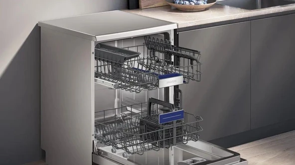 Siemens SN25EI63KT Bulaşık Makinesi 6 Programlı Inox - Resim 5