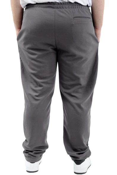 Mode XL Büyük Beden Erkek Eşofman Altı Cepli PARÇALI 24515 Füme - 4