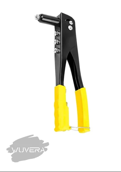 Wuvera 24 cm Perçin Tabancası – El Tipi, Yaylı Mekanizmalı Pratik Alet - Resim 3