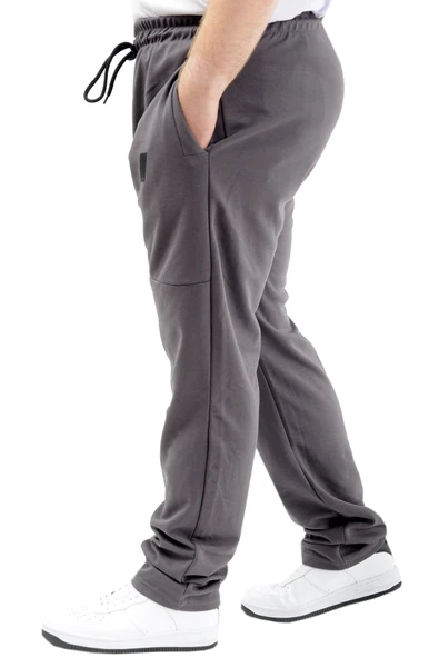 Mode XL Büyük Beden Erkek Eşofman Altı Cepli PARÇALI 24515 Füme - 2