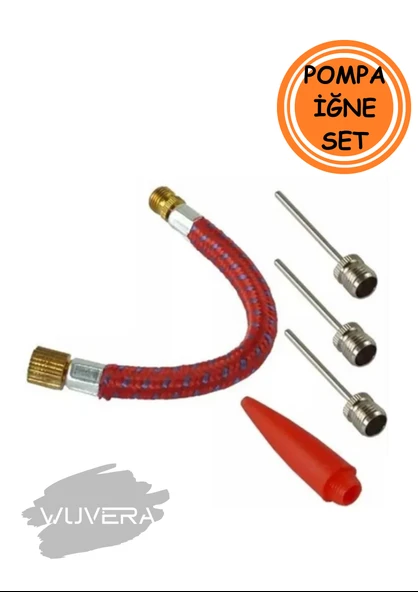 Wuvera 5 Parça Pompa İğne Seti – Top ve Balon Şişirme İçin Pratik Aksesuar ürün görseli 1
