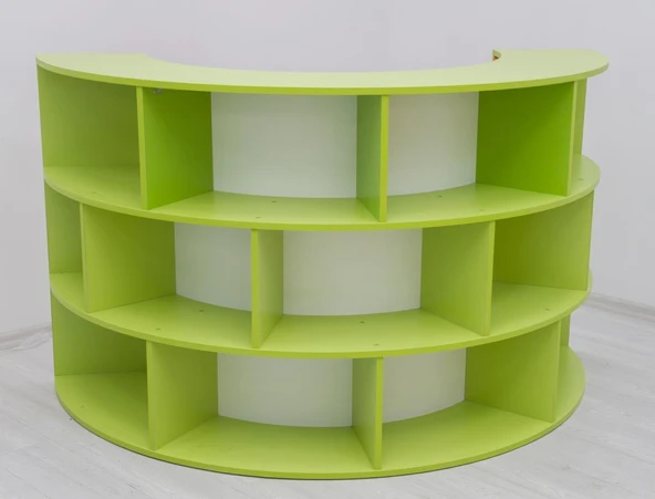 S KİTAPLIK MASASI 9X180Q H105 ürün görseli