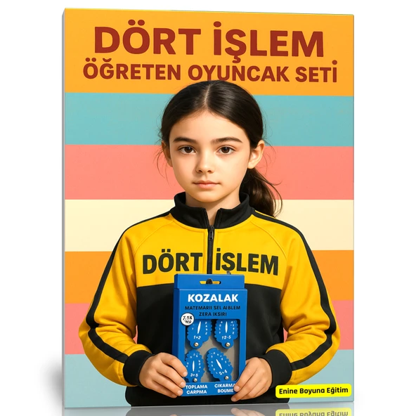 Çocuklara Dört İşlem Öğreten Oyuncak Seti (7-12 Yaş)
