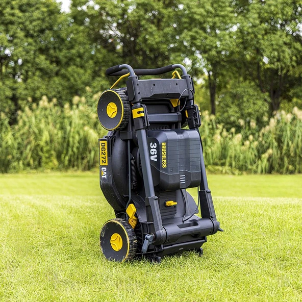 CAT DG272 36Volt 4.0Ah. Li-ion 41CM Profesyonel Kömürsüz Şarjlı Çim Biçme - 7