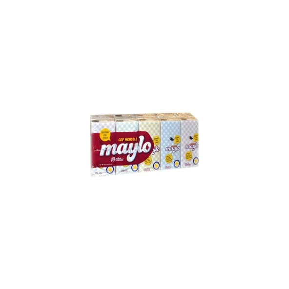 Maylo Cep Mendili 10'lu Paket X3 Adet