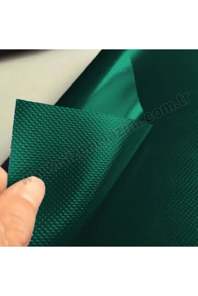 sizenelazım 90cm x 0.5m  Yeşil PVC Su Geçirmez Balkon Demiri Korkuluk Çit Branda - Resim 5