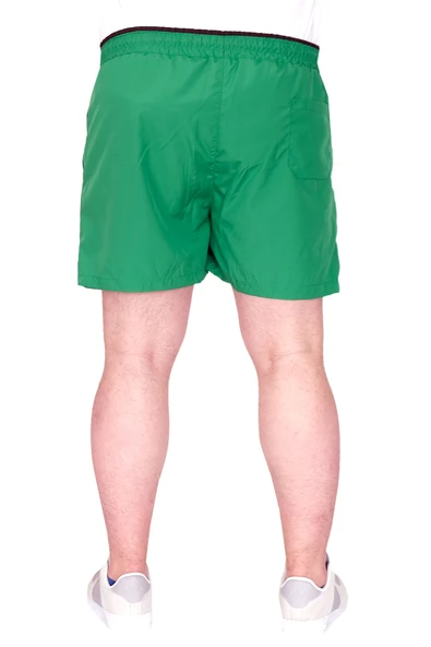 Mode XL Büyük Beden Erkek Deniz Şortu ICON U25402 Yeşil - 3