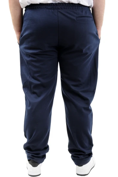 Mode XL Büyük Beden Erkek Eşofman Altı Cepli PARÇALI 24515 Açık Lacivert - Resim 4