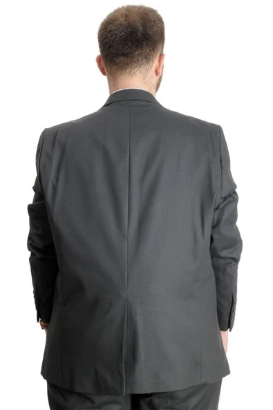 Mode XL Büyük Beden Erkek Takım Elbise PEROTTI 23021 Haki - Resim 4