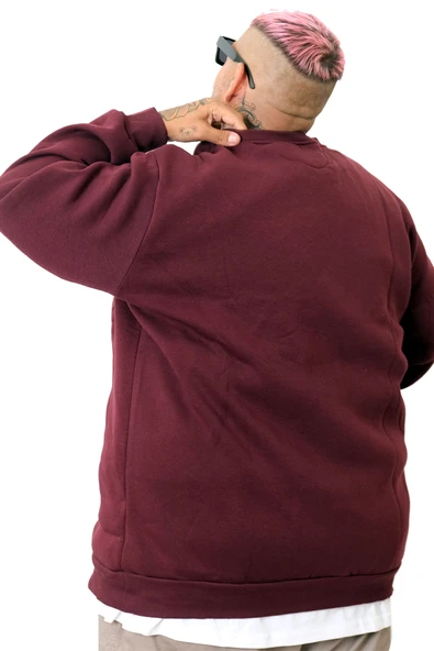 Mode XL Büyük Beden Erkek Sweat Bisiklet HORSE U25812 - Resim 4