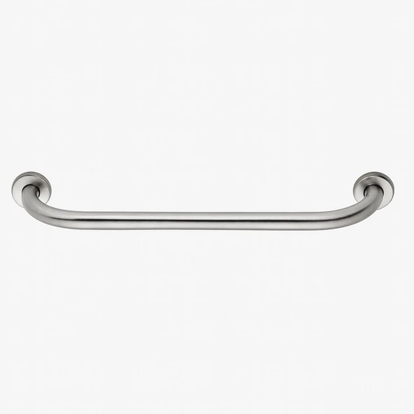 Tutunma Barı 19 Çap 50 cm Paslanmaz Metal Krom Duvar Tipi Banyo ve WC Destek Tutamağı - 3
