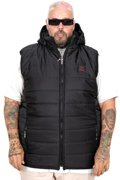 Mode XL Battal Erkek Kapitone Yelek 25713 - 1