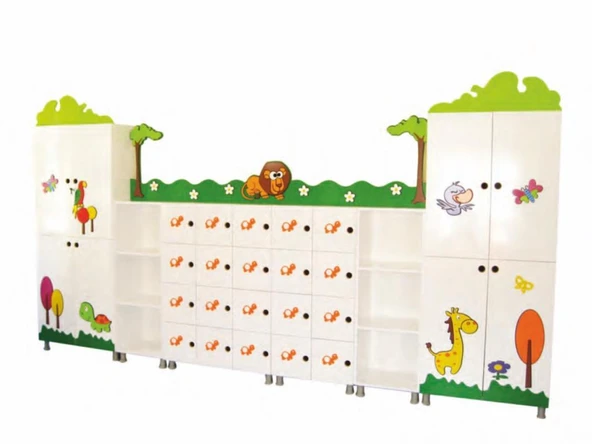 PARK FİGÜRLÜ DOLAP SETİ ürün görseli