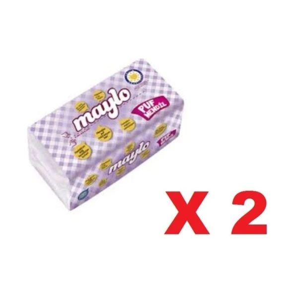 Maylo Puf Mendil 150 Yaprak x 2 Adet