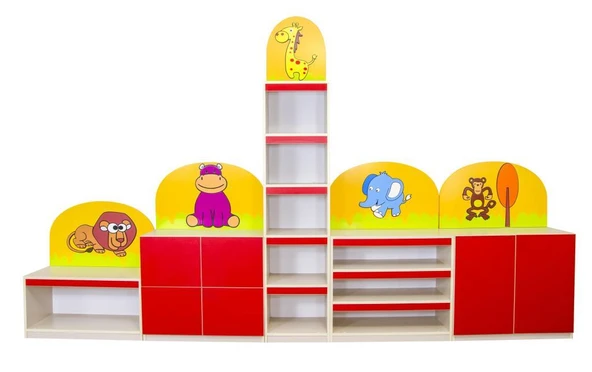 ORMAN FİGÜRLÜ DOLAP SETİ ürün görseli