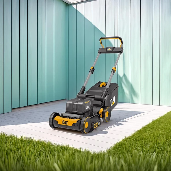 CAT DG272 36Volt 4.0Ah. Li-ion 41CM Profesyonel Kömürsüz Şarjlı Çim Biçme - 8