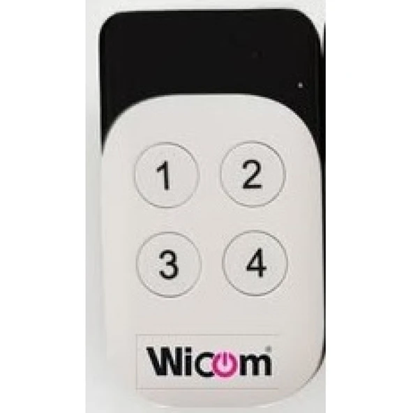 Wicom Beyaz Akıllı Kumanda 434 Mhz - 3