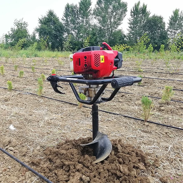 Ablacks Lüks Toprak Burgu Makinesi 8 – 15 – 20 – 25 Cm 4 Burgulu - Resim 2