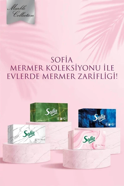 SOFİA Kutu Mendil 4x100'lü - 2