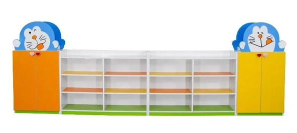 SEVİMLİ KEDİ FİGÜRLÜ DOLAP SETİ ürün görseli