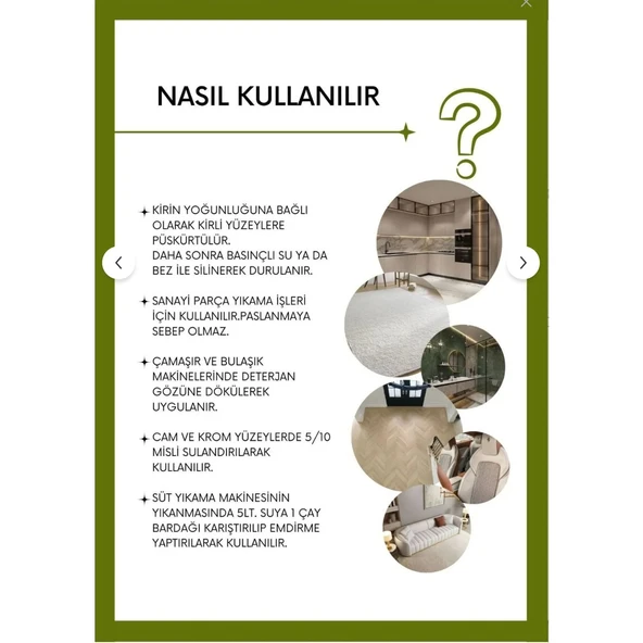 BioPak Leke Sökücü Sihirli Yeşil Güç - 4