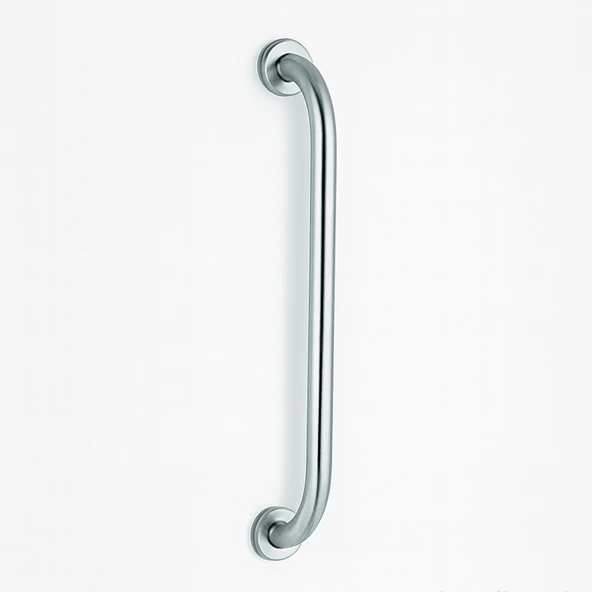 Tutunma Barı 19 Çap 50 cm Paslanmaz Metal Krom Duvar Tipi Banyo ve WC Destek Tutamağı - 4