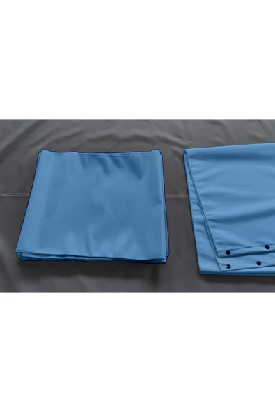 sizenelazım Mavi Su Geçirmez Oxford Kumaş Dekoratif Gölgelik 0.5m X 7m - Resim 4