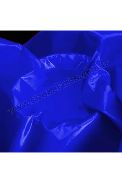 sizenelazım 90cm x 2m  Mavi PVC Su Geçirmez Balkon Demiri Korkuluk Çit Branda - Resim 4