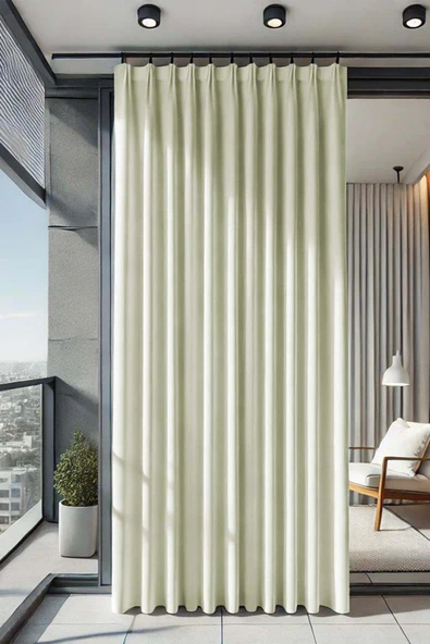 sizenelazım Su Geçirmez Oxford Balkon Perdesi Güneşlik ve Yağmurluk Renk ve 200 cm Boy Ölçü Seçenekli ürün görseli