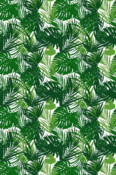 sizenelazım 50cm x 6m  Yeşil Palmiye  Balkon Bahçe Çit Brandası  Su İtici, UV Koruyucu, Dekoratif Örtü - Resim 3