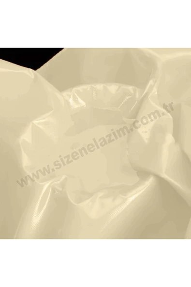 sizenelazım 60cm x 4m  Krem PVC Su Geçirmez Balkon Demiri Korkuluk Çit Branda - Resim 4