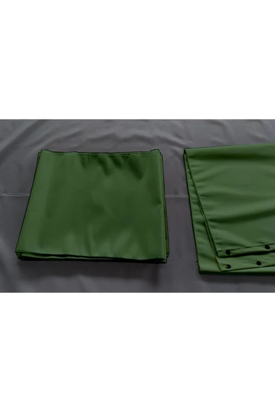 sizenelazım Yeşil Su Geçirmez Oxford Kumaş Dekoratif Gölgelik 0.5m X 9m - Resim 5