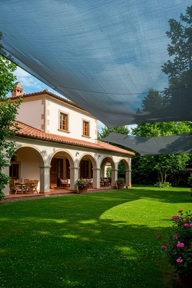 sizenelazım Gölgelik File % 95 sıklık 180 gram/m2 4mtx3mt Kuşgözü Destekli - Resim 4