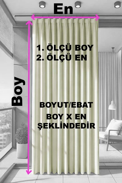 sizenelazım Su Geçirmez Oxford Balkon Perdesi Güneşlik ve Yağmurluk Renk ve 250 cm Boy Ölçü Seçenekli - Resim 2