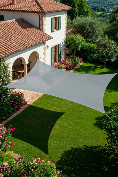 sizenelazım Gölgelik File % 95 sıklık 180 gram/m2 4mtx3mt Kuşgözü Destekli - Resim 5