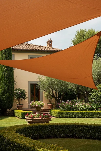 sizenelazım Yarasa Model Üçgen Gölgelik Tente 4mtx4mtx5.5mt - Resim 2