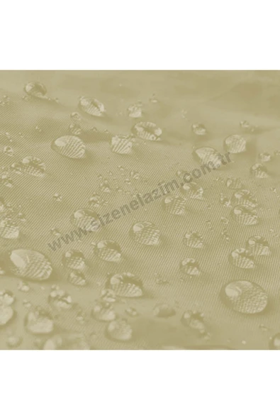 sizenelazım 50cm x 16m Krem Su Geçirmez Dekoratif Gölgelik - Resim 4