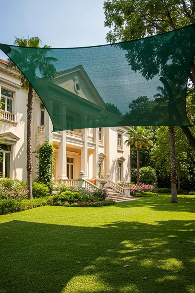 sizenelazım Gölgelik File % 95 sıklık 180 gram/m2 4mtx3mt Kuşgözü Destekli - Resim 3