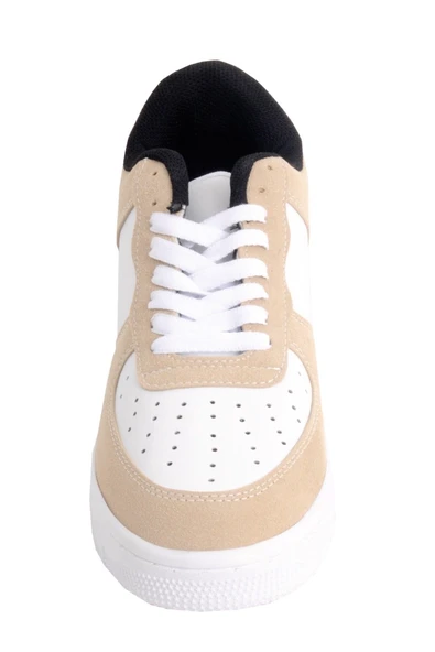 Mode XL Büyük Numara Ayakkabı AIR DUST 5026 Beyaz-Bej - 8