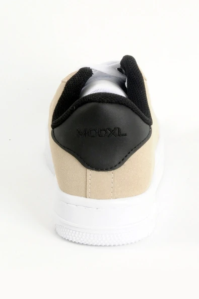 Mode XL Büyük Numara Ayakkabı AIR DUST 5026 Beyaz-Bej - 4