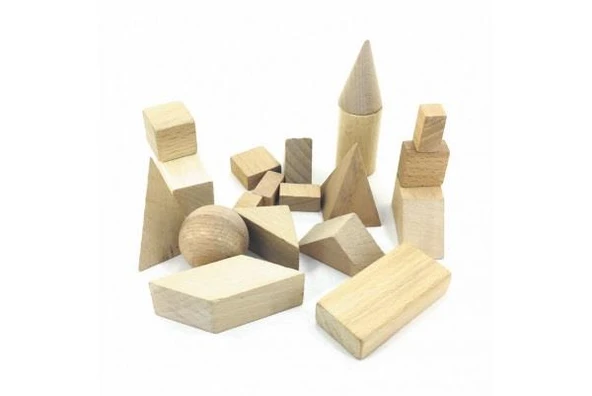 AHŞAP GEOMETRİK CİSİMLER ürün görseli