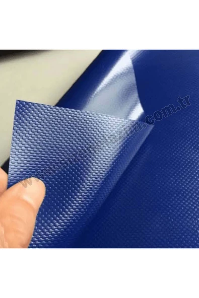 sizenelazım 100cm x 10m  Mavi PVC Su Geçirmez Balkon Demiri Korkuluk Çit Branda - Resim 5