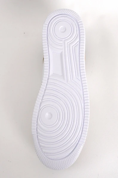 Mode XL Büyük Numara Ayakkabı AIR DUST 5026 Beyaz-Bej - 5