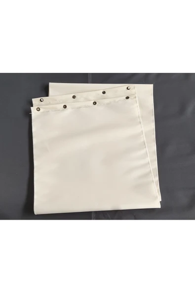 sizenelazım 70cm x 18.5m Krem Su Geçirmez Dekoratif Gölgelik Battı Çıktı - Resim 6