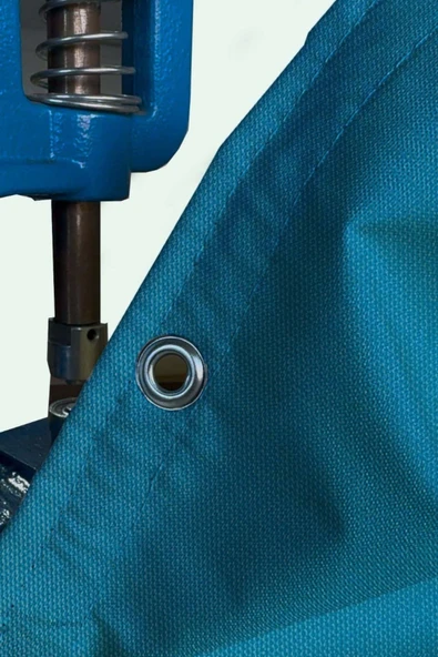 sizenelazım 90cm x 9.5m  Mavi  Balkon Bahçe Çit Brandası  Su İtici, UV Koruyucu, Dekoratif Örtü - Resim 2