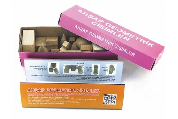 AHŞAP GEOMETRİK CİSİMLER - Resim 2