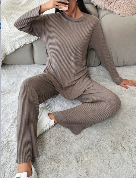 Kadın Uzun Kollu Kaşkorseikili Takım ürün görseli