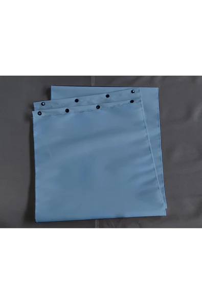 sizenelazım 70cm x 19m Mavi Su Geçirmez Dekoratif Gölgelik - Resim 6